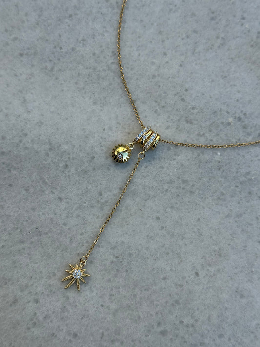 Lumen Star Charm Kolye