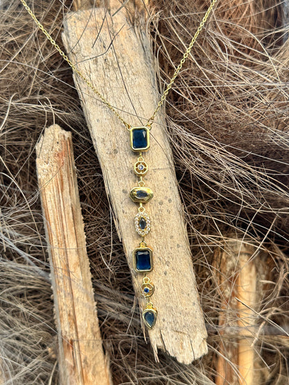 Midnight Cascade Y Kolye